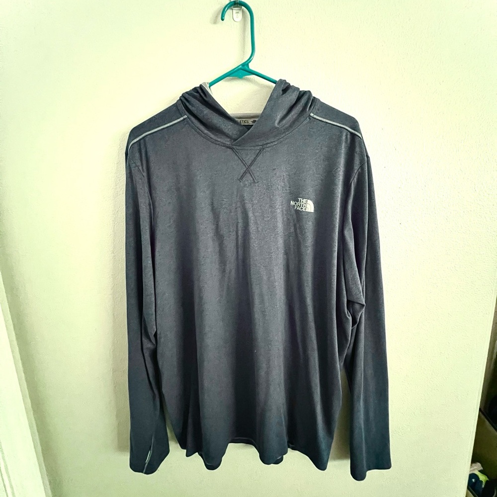 The North Face Steel Blue Lightweight Hoodie Casual Fit